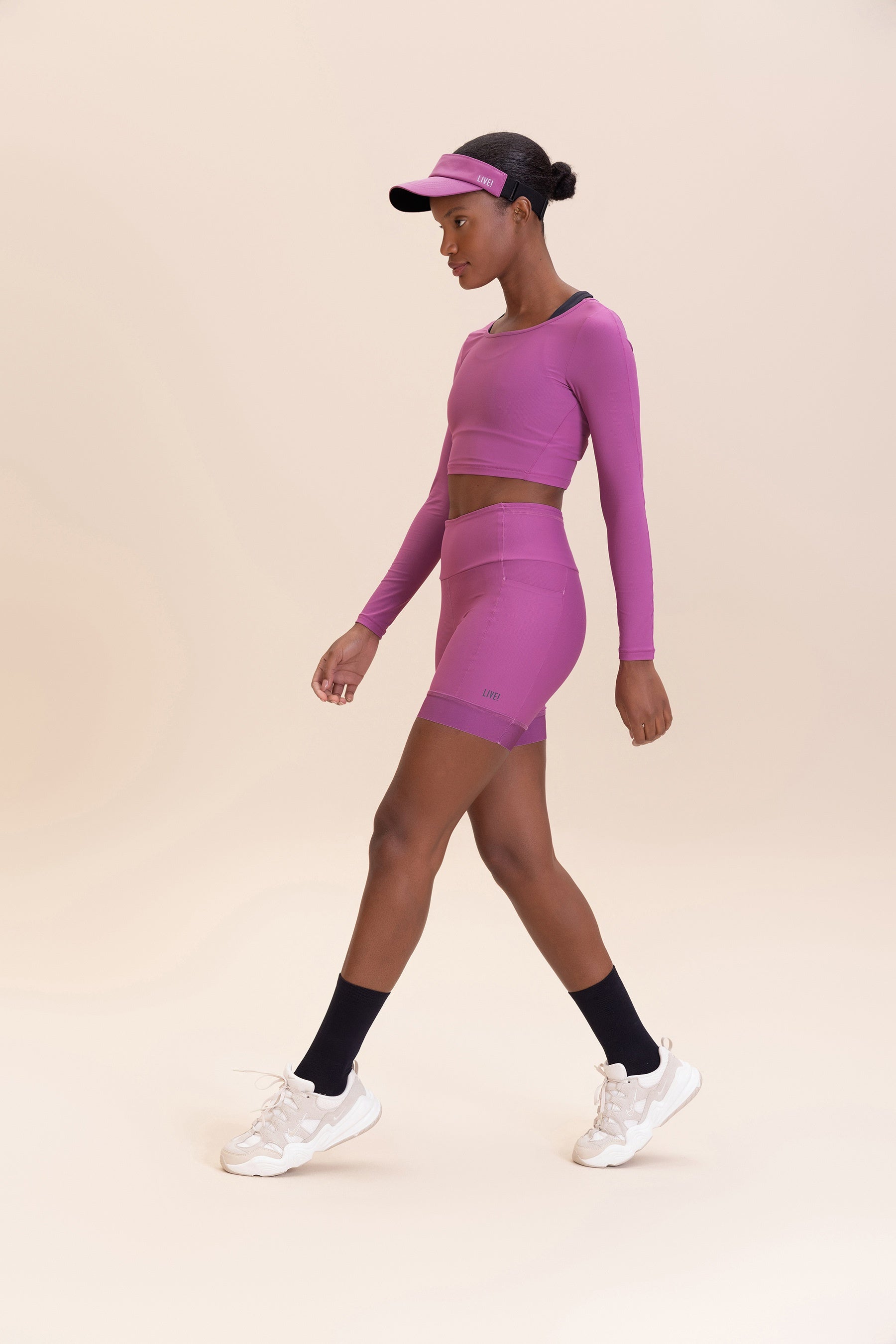 Harmony Crop Long Sleeve Tops for Women - Soft Stretchy Yoga Shirts, Workout Tees & Casual Wear - Perfect for Yoga, Gym, Running & Everyday Outfits