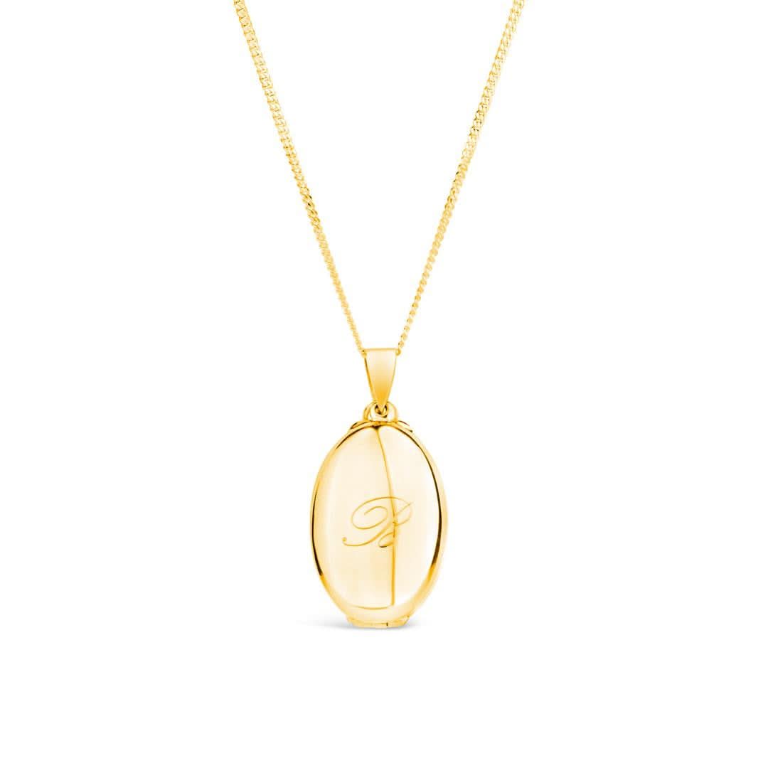 Gold Oval Butterfly Photo Locket for 4 Pictures - Perfect for Valentine's Day, Anniversary & Mother's Day Gifts