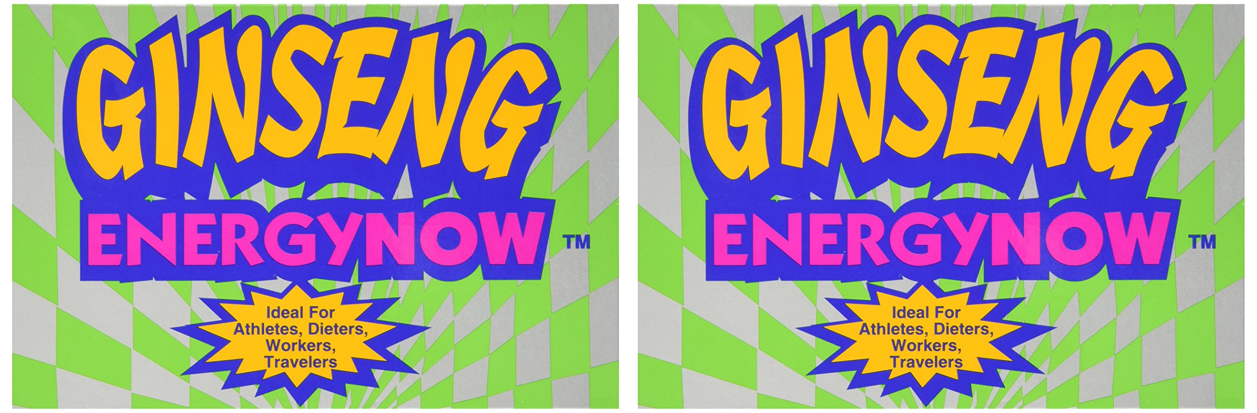2 Pack Ginseng Energy Booster - 48 Sachets (3 Per Pack) | Natural Energy Supplement for Workouts, Focus & Daily Vitality