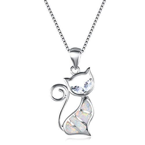 White Gold & White Opal