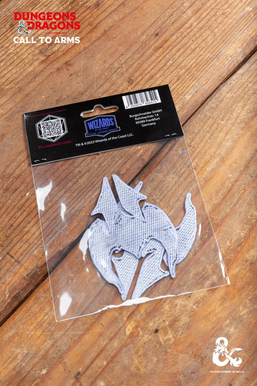 Dungeons & Dragons Class Symbol Patch Set - Paladin Embroidered Iron-On Badge for Cosplay, Costumes & Gaming Accessories | Perfect for D&D Fans, LARP & Fantasy Conventions