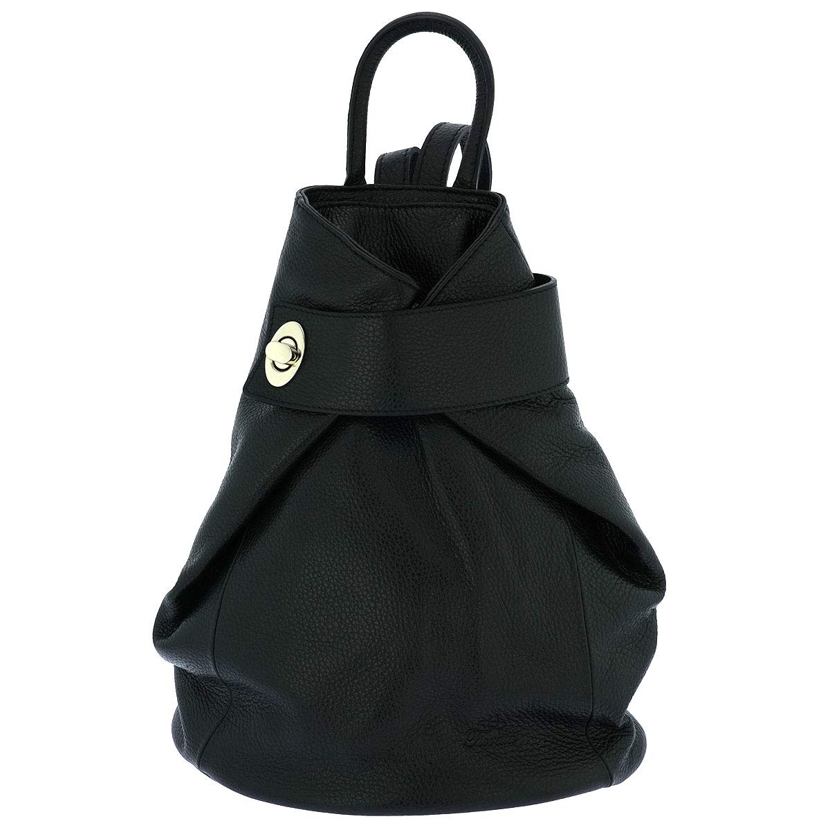 Genuine Italian Leather Top Handle Backpack Purse - Convertible Shoulder Bag & Handbag for Women | Work, Travel & Everyday Use