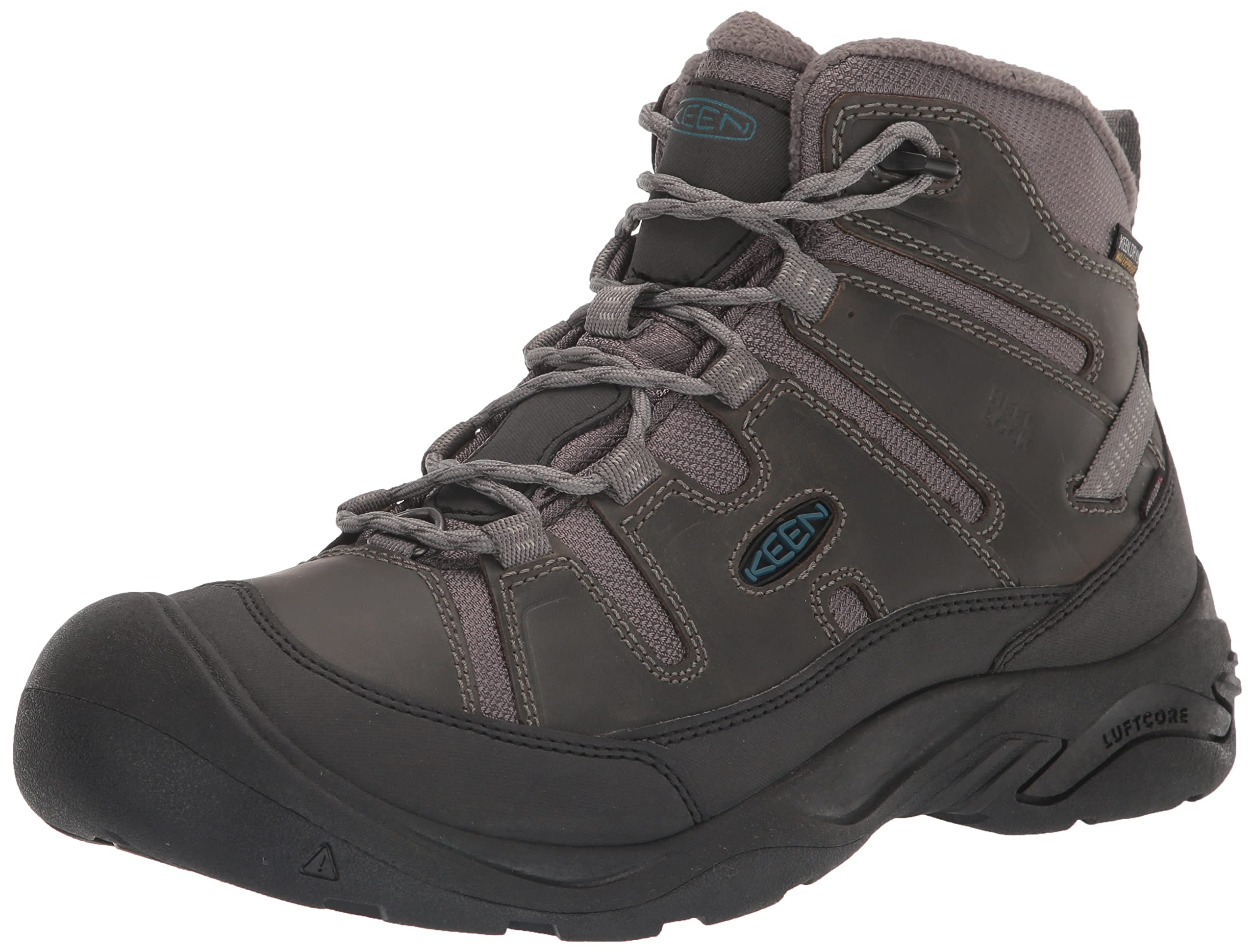 KEEN Men's Circadia Mid Height Polar Insulated Waterproof Hiking Boots - Winter Snow Trekking & Outdoor Adventure Footwear for Cold Weather Hiking