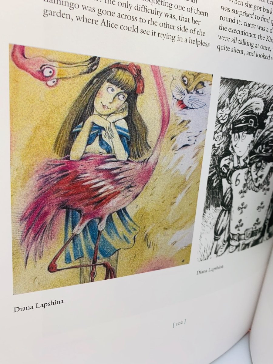 Special Edition Signed Russian Alice's Adventures in Wonderland by Lewis Carroll - Perfect for Collectors & Book Lovers