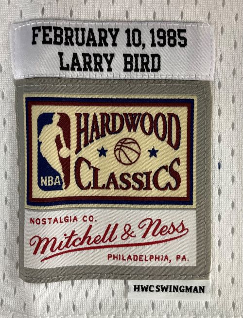Larry Bird Autographed Boston Celtics All-Star Swingman Jersey - Mitchell & Ness Hardwood Classics - JSA Certified - Perfect for NBA Memorabilia Collectors & Celtics Fans