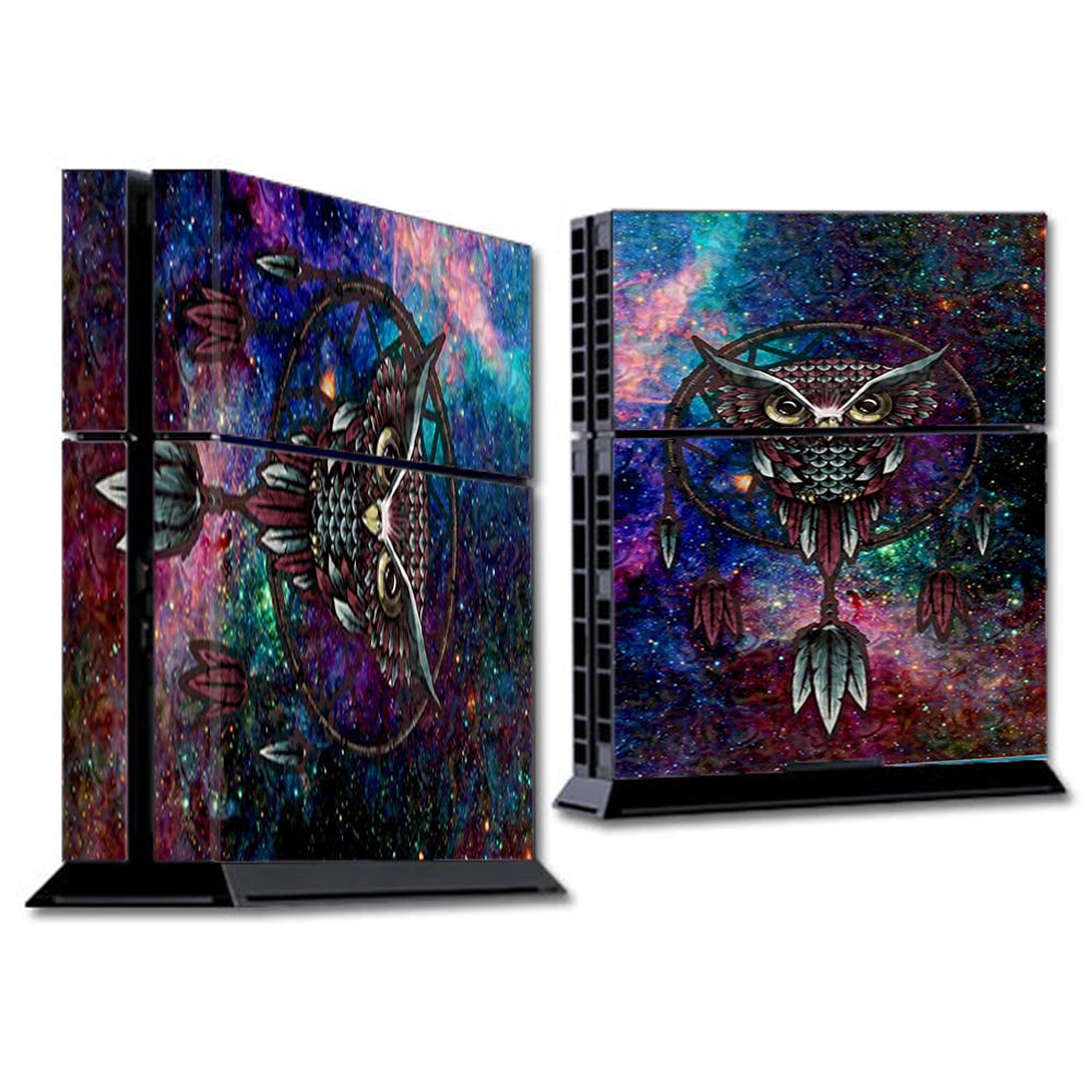 IT'S A SKIN PS4 Wrap - Dreamcatcher Owl Vinyl Decal Sticker for Sony PlayStation 4 Console - Custom Protective Overlay for Gaming Setup & Room Decor