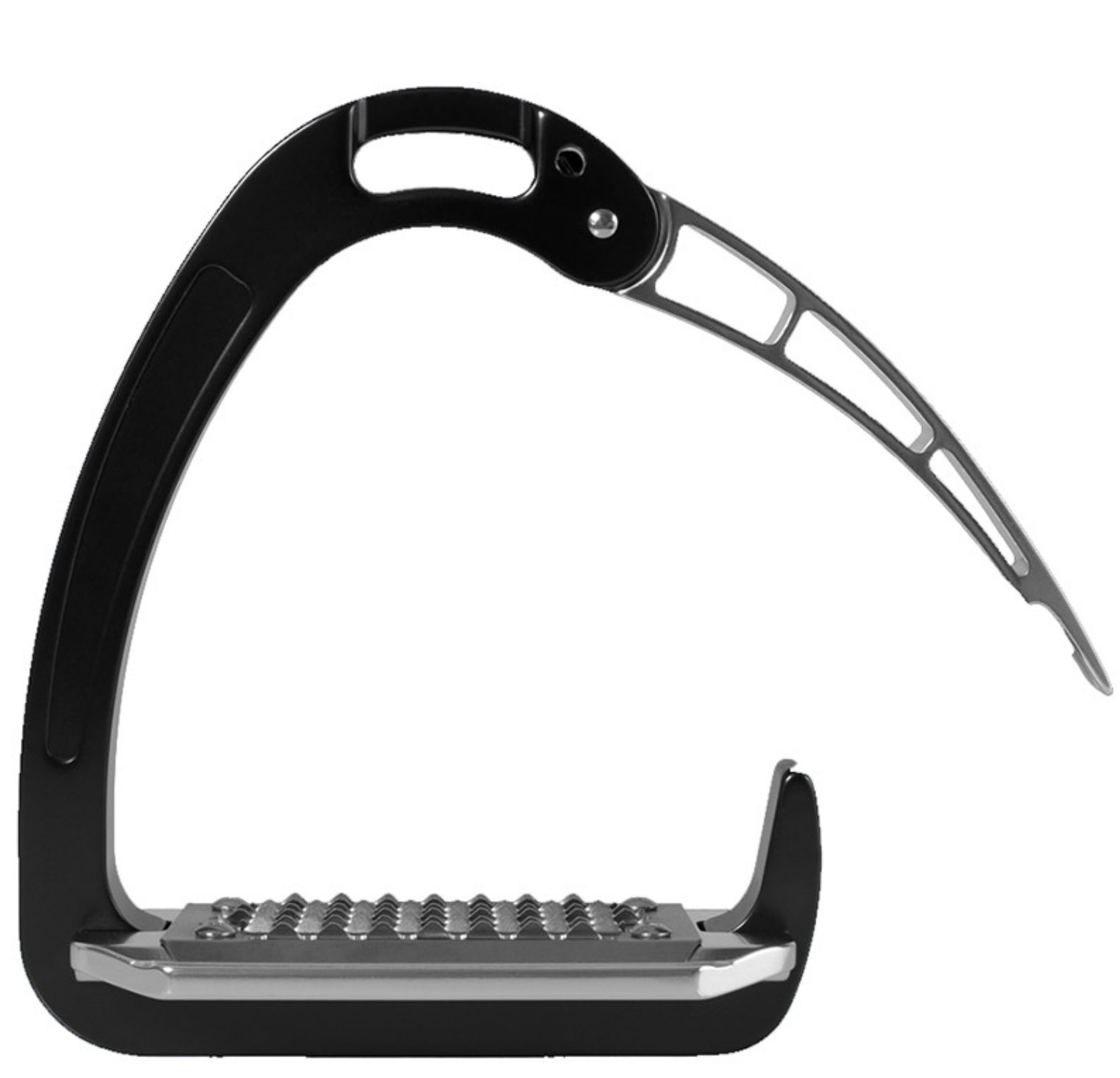 Acavallo Alu Plus Jr Stirrups - Lightweight Aluminum Horse Riding Stirrups for Kids & Teens - Perfect for Equestrian Training & Show Jumping