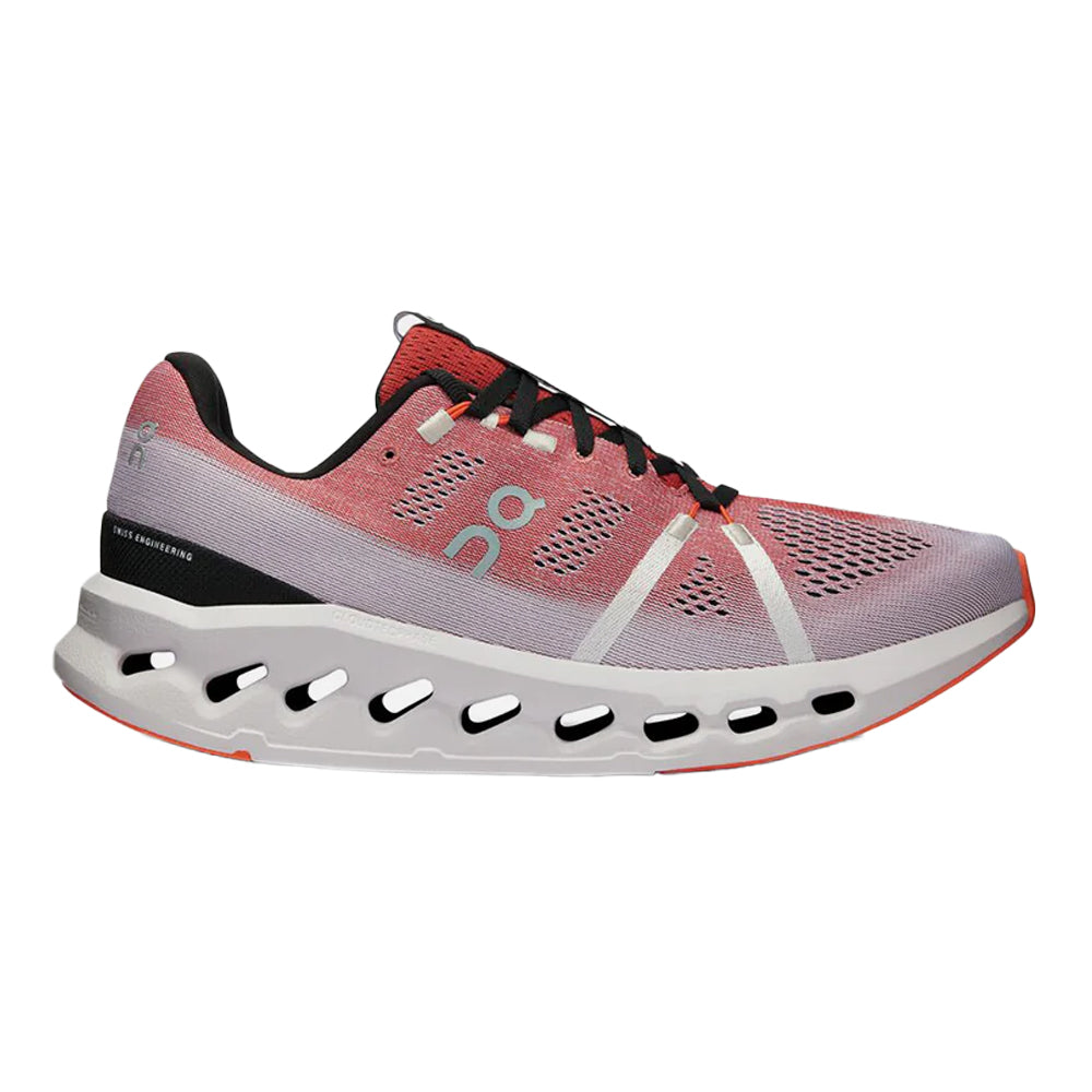Men's On Cloudsurfer Running Shoes - Auburn/Frost Color, Size 10 D Medium | Lightweight Cushioned Sneakers for Road Running, Jogging & Gym Workouts