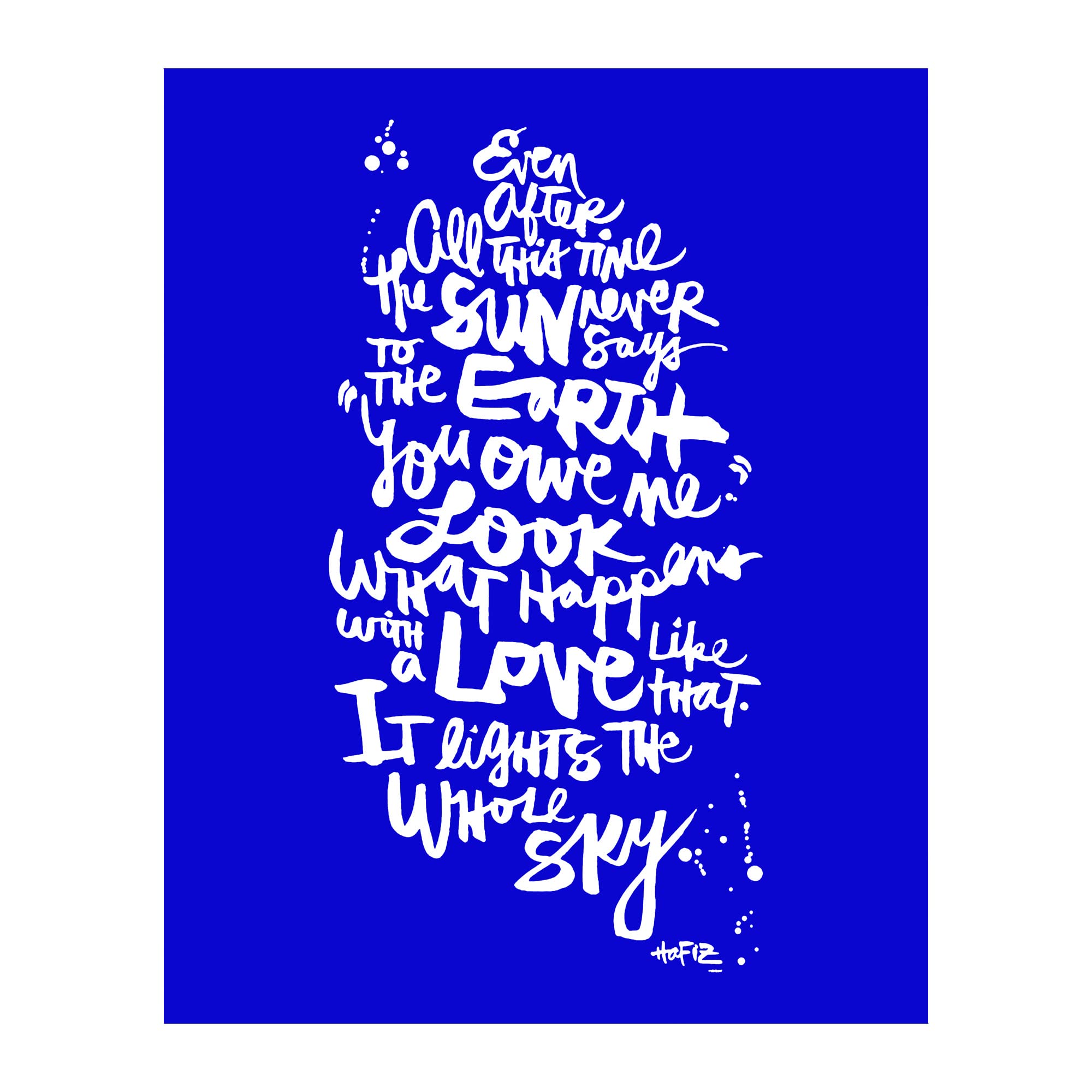 Love Like This Lights Up the Sky - Inspirational Love Quote Wall Art Print | Modern Typographic Home & Office Decor | Perfect Gift for Valentine's Day, Anniversary & Wedding | Unframed 8x10 Inches | Ideal for Living Room, Bedroom, Dorm & Workspace Decor