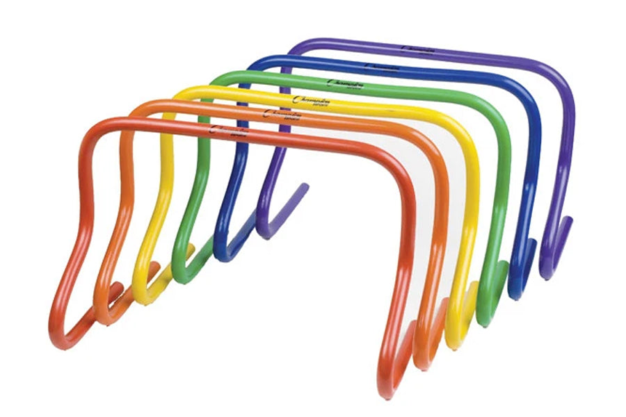 Warrior 12 Inch Speed Hurdle Set - Adjustable Track & Field Training Equipment for Sprinters & Athletes - Perfect for Track Practice, Football Drills & Agility Training