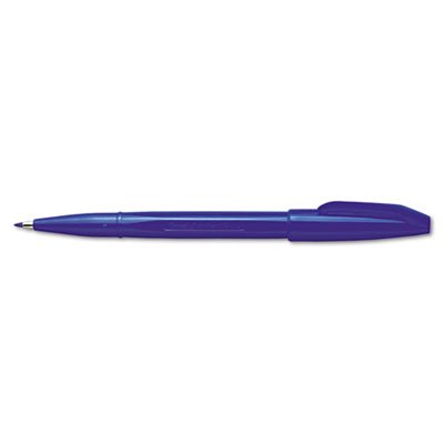 Premium Water-Based Sign Pen with Porous Point - Fine Blue Ink, Pack of 3 Dozen (36 Pens) - Ideal for Office, School, Art Projects & Calligraphy