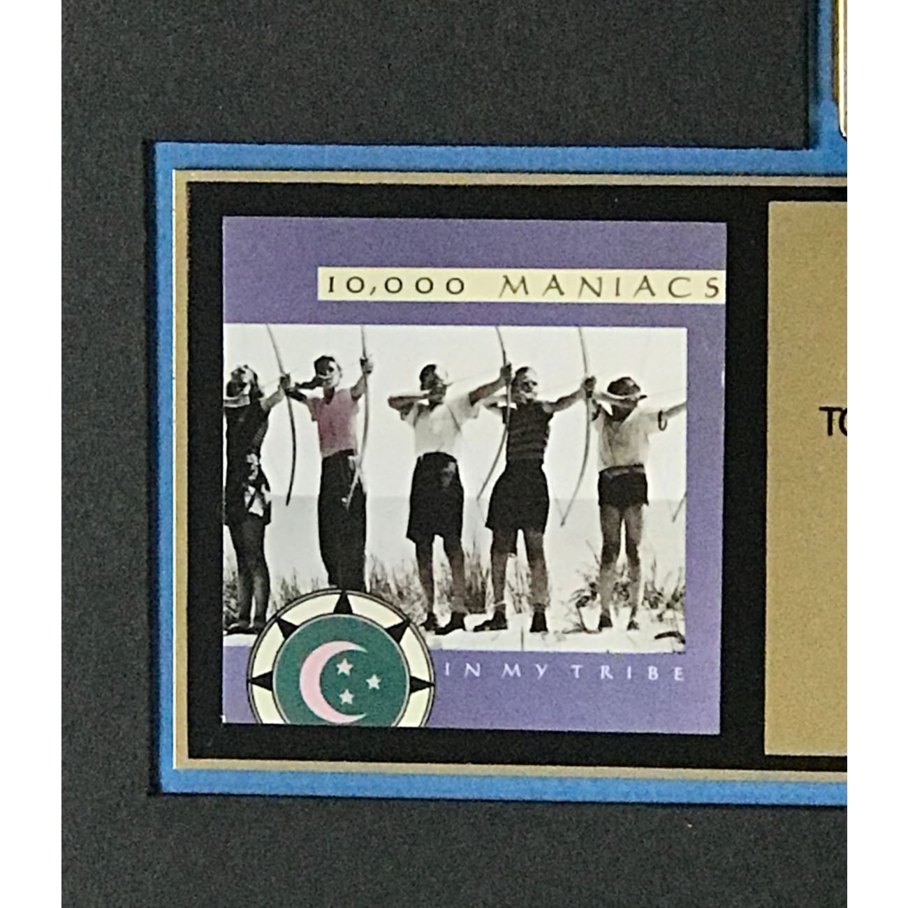 10,000 Maniacs - In My Tribe RIAA Gold Certified Album (Vinyl/CD/Digital) - Perfect for Music Collectors & 90s Alternative Rock Fans