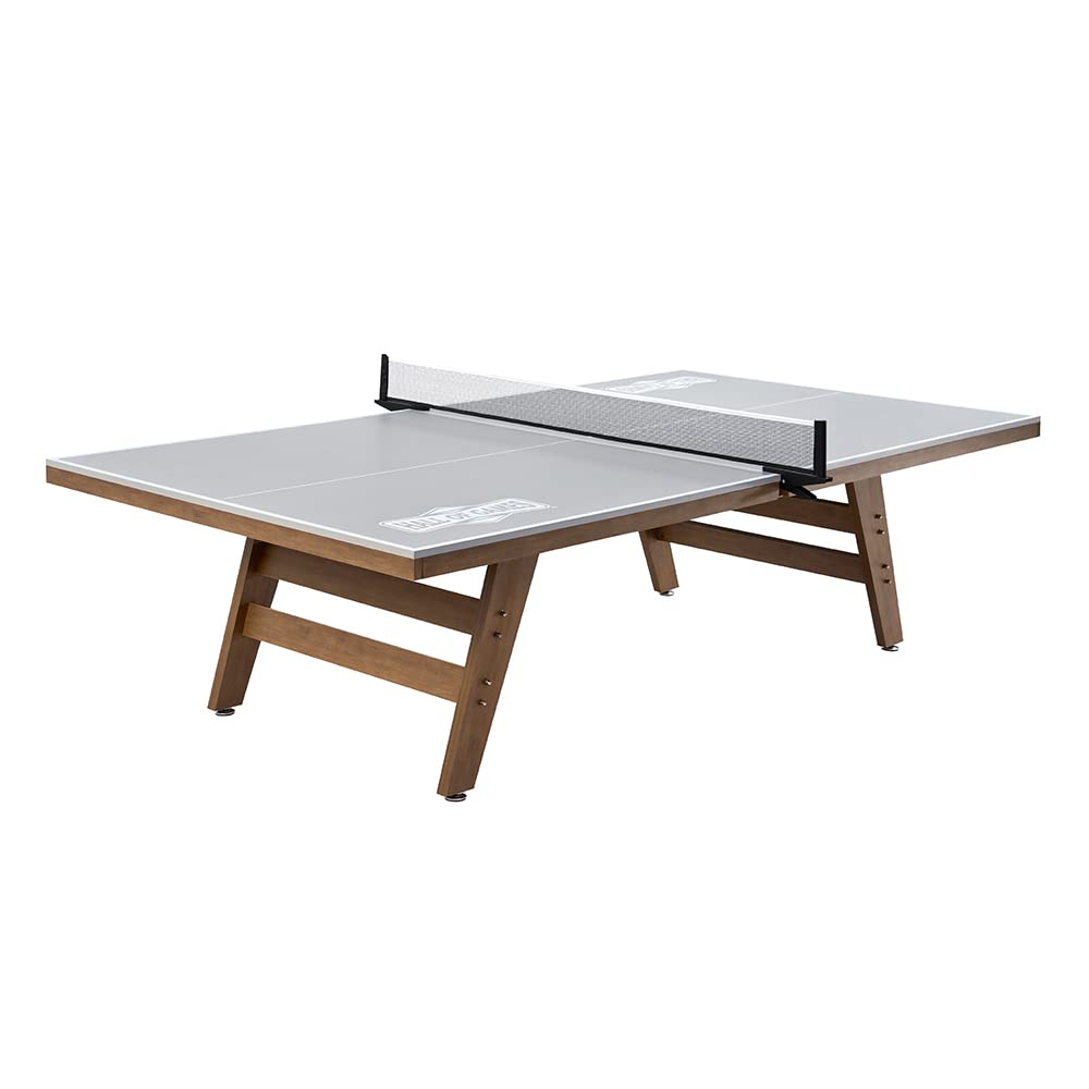 Premium Indoor & Outdoor Ping Pong Table - Professional Grade Table Tennis Set with Easy Clamp Net System - Durable Game Room Furniture for Home, Office & Backyard Entertainment