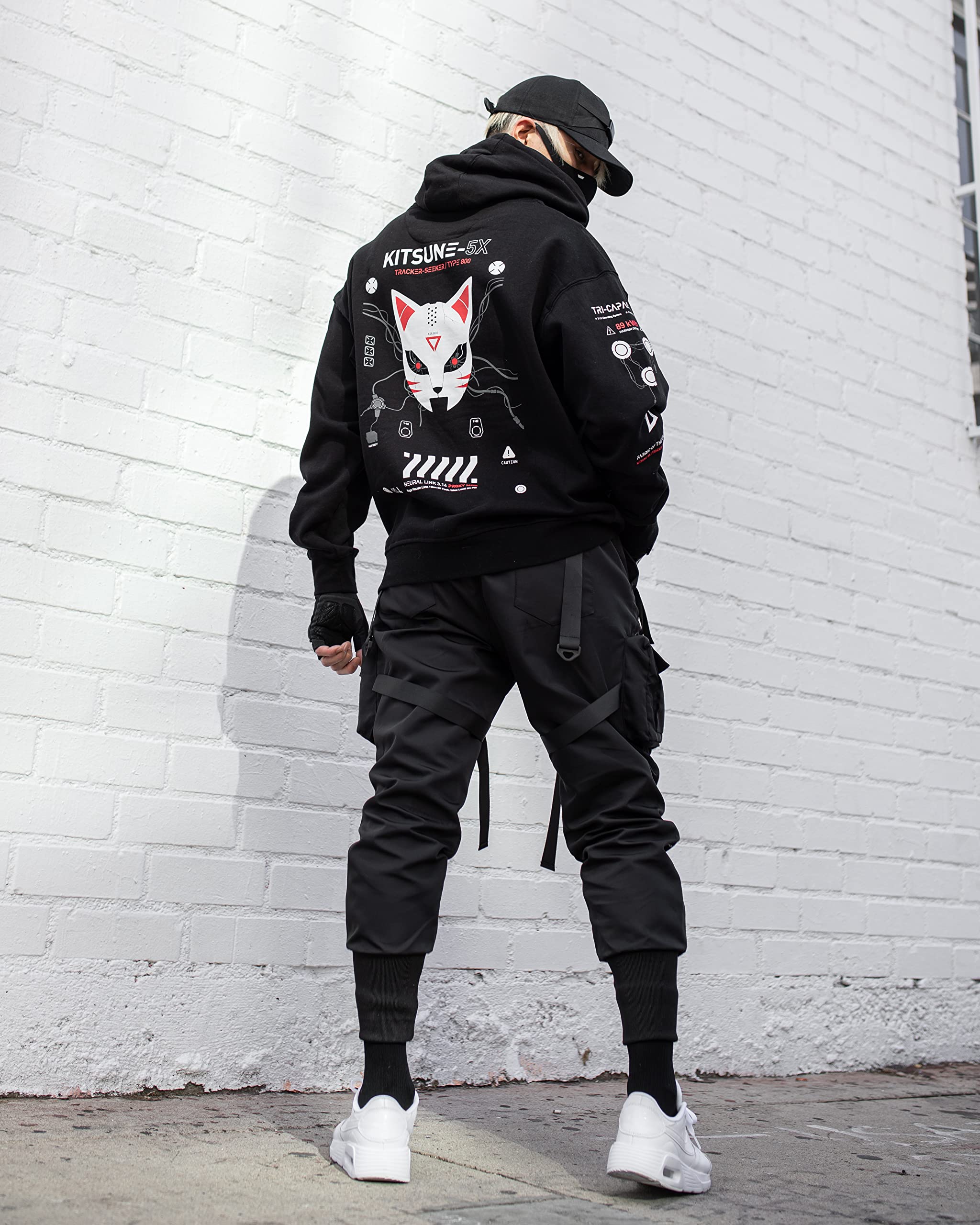 Universe Techwear Cargo Jogger Pants - Waterproof & Breathable Men's Streetwear with Multiple Pockets | Perfect for Urban Commuting, Hiking & Techwear Fashion