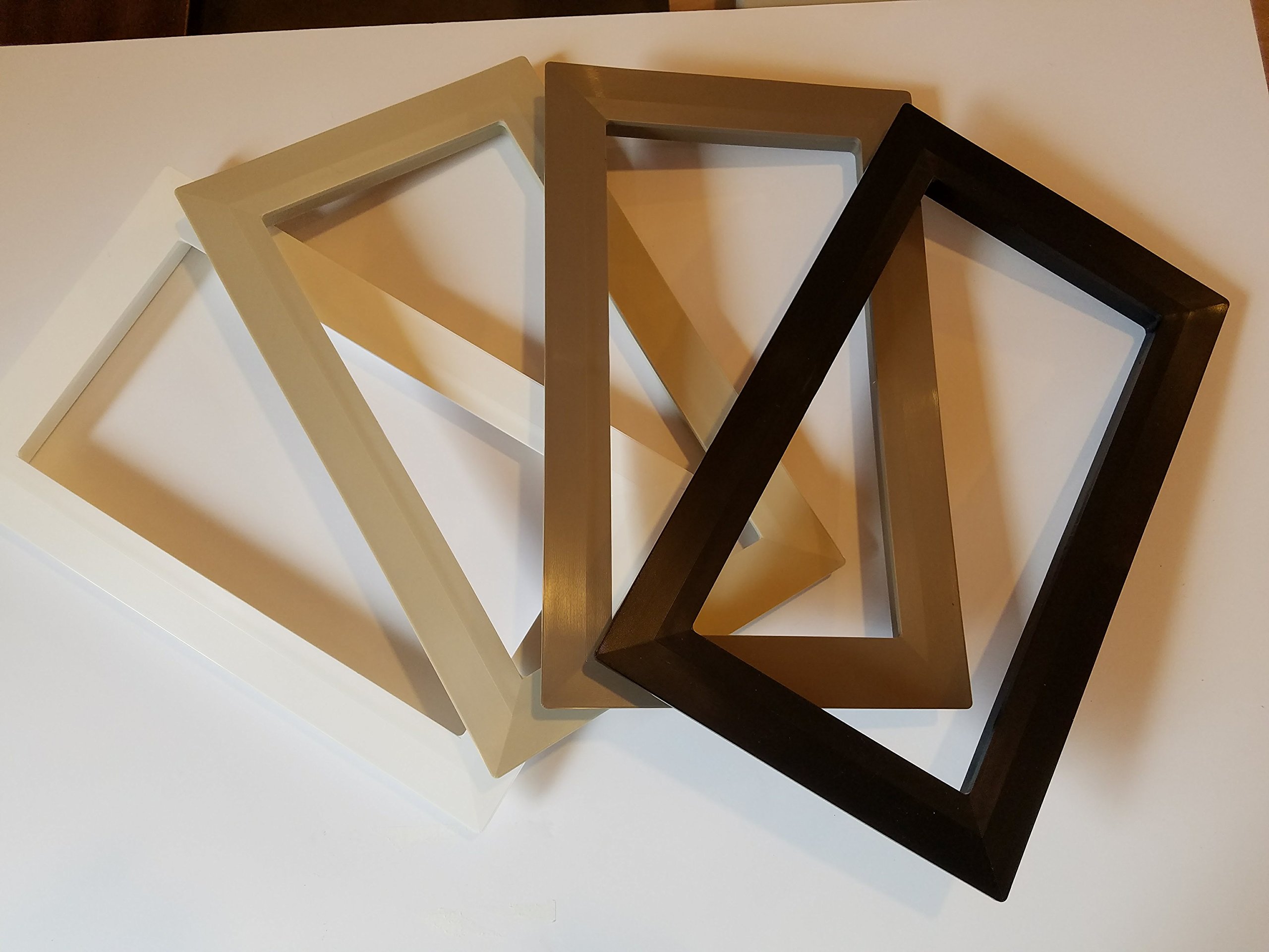 Black Lineset Box Trim Ring - HVAC Duct Cover for Ceiling & Wall Vents - Perfect for Home & Office Air Conditioning Systems