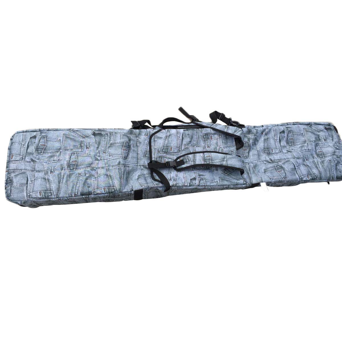 UNISTRENGH Padded Waterproof Snowboard Travel Bag for Airplane - 165cm Snowboard Storage & Protection - Perfect for Ski Trips & Winter Sports Travel