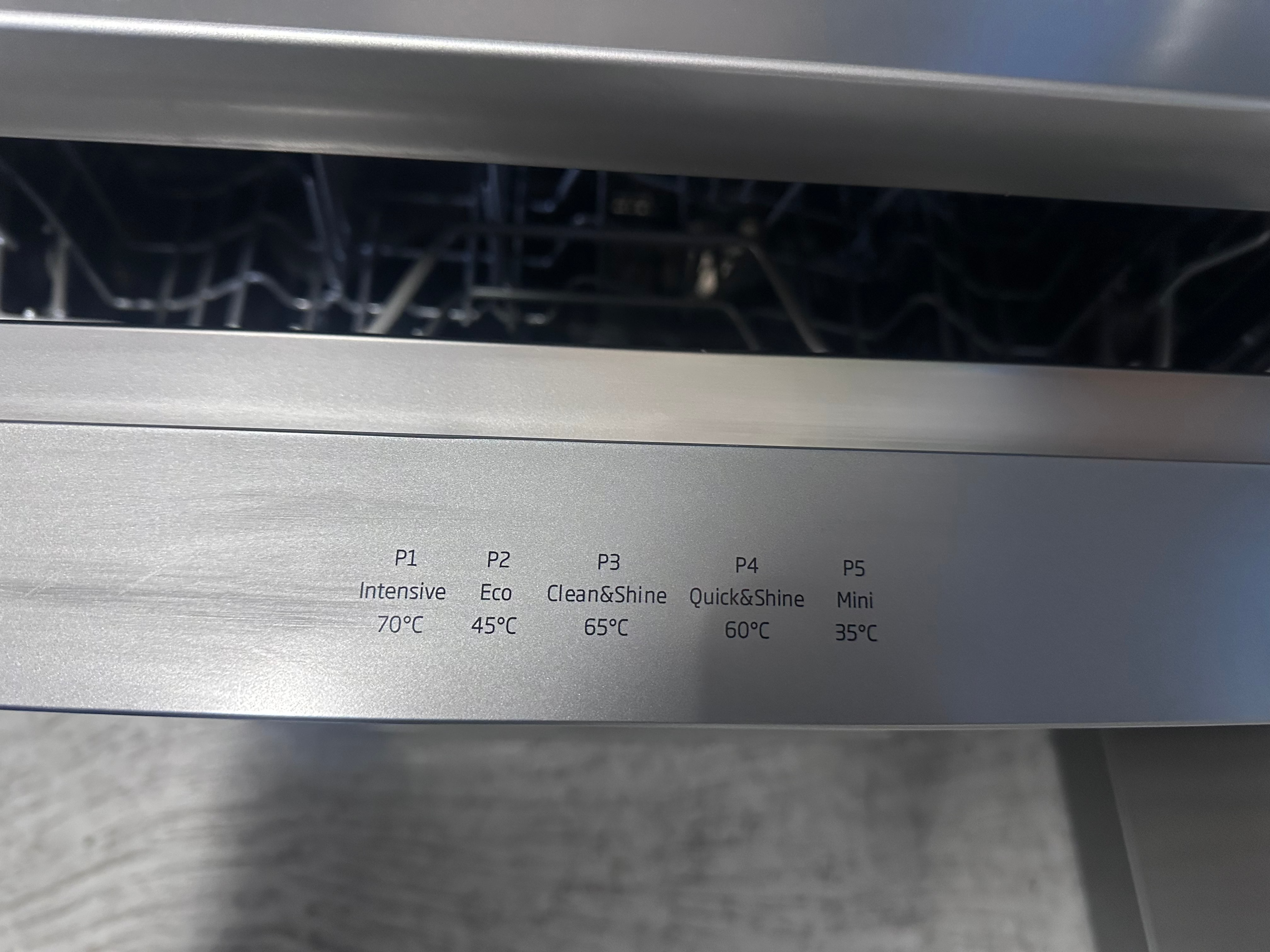 Beko 60cm Freestanding Dishwasher 14 Place Settings - Platinum Steel (BDFB1410X) | Factory Second | Perfect for Small Kitchens & Apartments