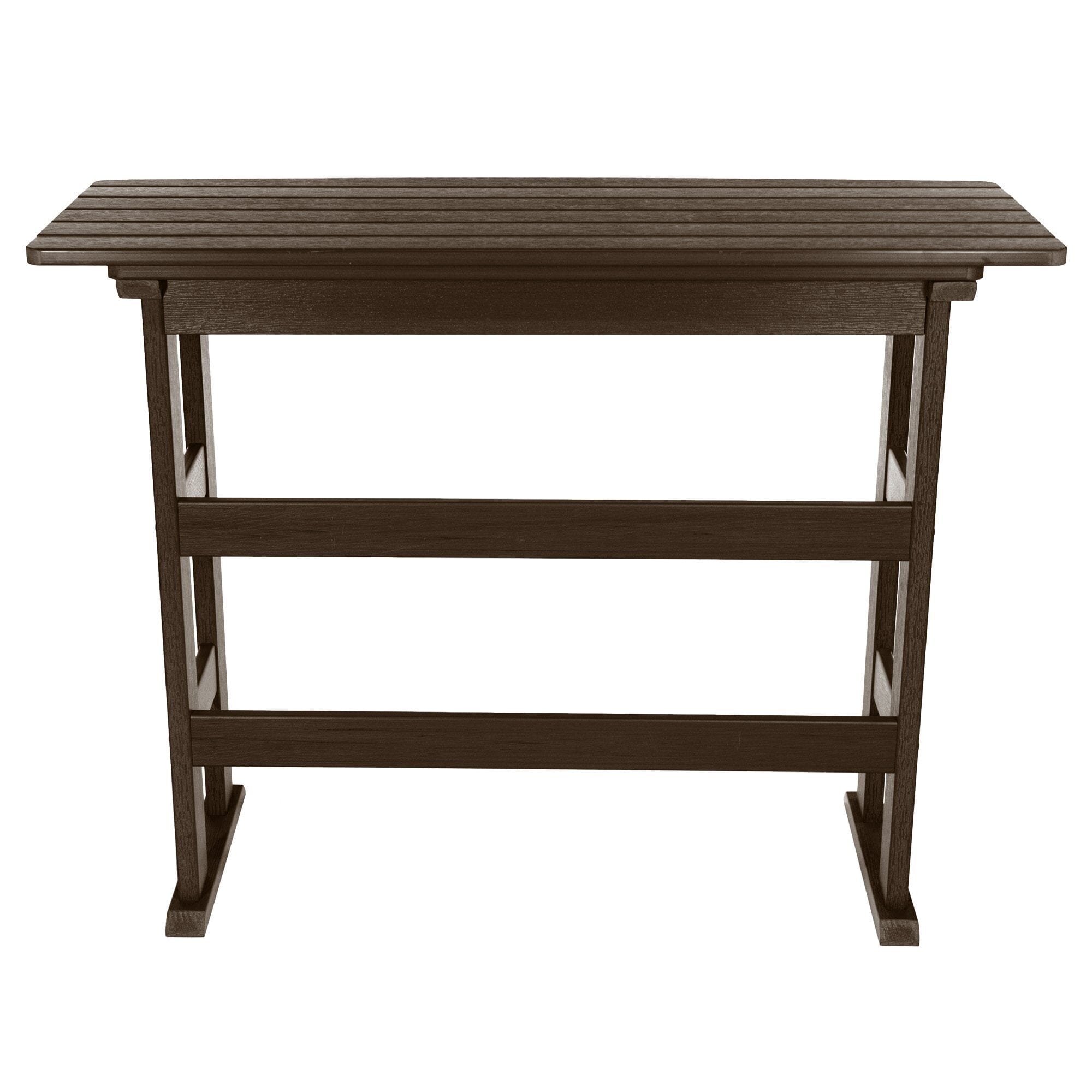 Refurbished Lehigh Bar Height Balcony Table - Outdoor Bistro Set for Patio, Deck & Small Spaces - Perfect for Coffee, Dining & Relaxing