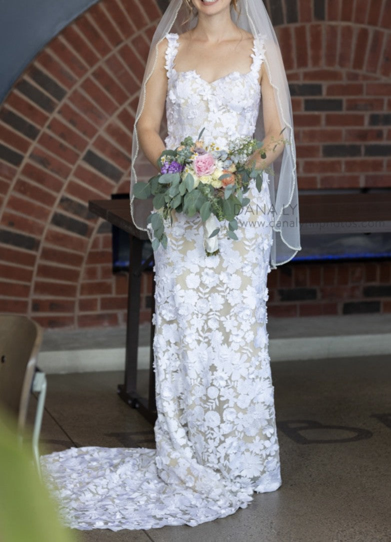 BHLDN Brigitta Gown - Elegant Wedding Dress for Brides | Perfect for Beach, Garden & Formal Weddings