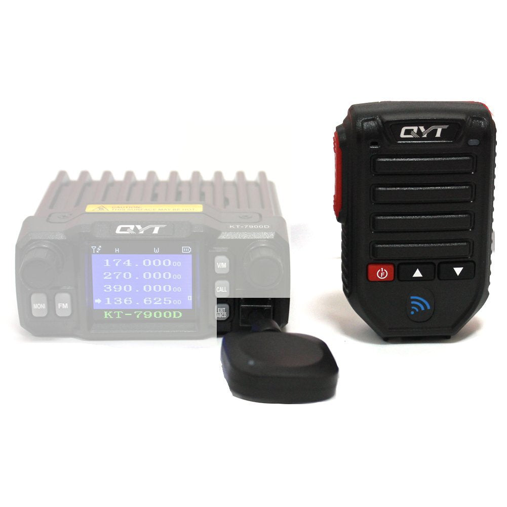 QYT Wireless Bluetooth Microphone for KT 7900D & KT 8900D Car Mobile Radio - Hands-Free Communication for Truckers & Off-Road Adventures