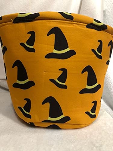 Personalized Halloween Basket - Custom Trick or Treat Bucket with Embroidery for Baby's First Halloween | Halloween Party Favors, Gift Baskets & Home Decor