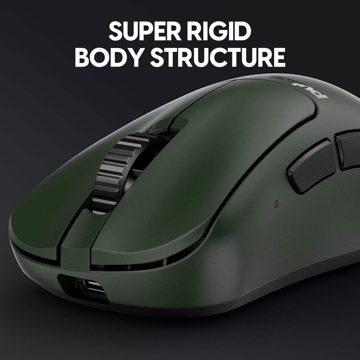 Pulsar Xlite V3 ES Wireless Gaming Mouse - 65g Lightweight, Right-Handed, OLED Display, 4K Dongle, 2.4GHz, 4K/8K Polling Rate, PAW3395 26K DPI Sensor, 100H Battery Life (Green) - Perfect for FPS, MOBA & Esports Gaming