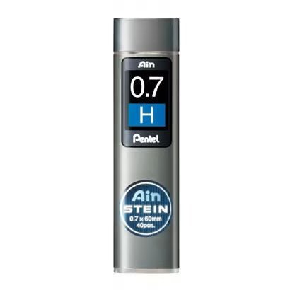 Pentel Ain STEIN Black Pencil Lead Refills - 0.5mm HB Graphite for Smooth Writing & Drawing - Perfect for School, Office & Sketching Artists