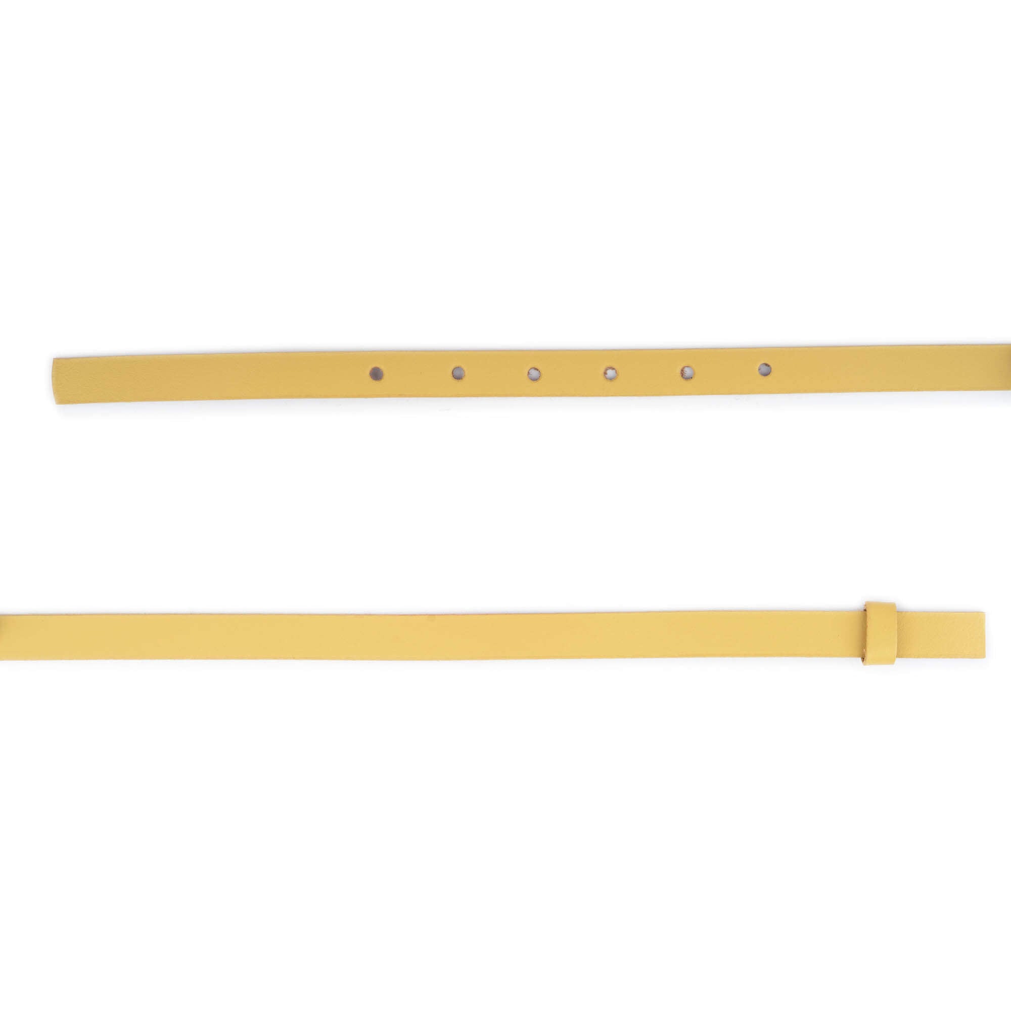 1.5cm Sand Beige Replacement Leather Belt Strap for Loewe Buckles - Women's Fashion Accessory for Casual & Office Wear