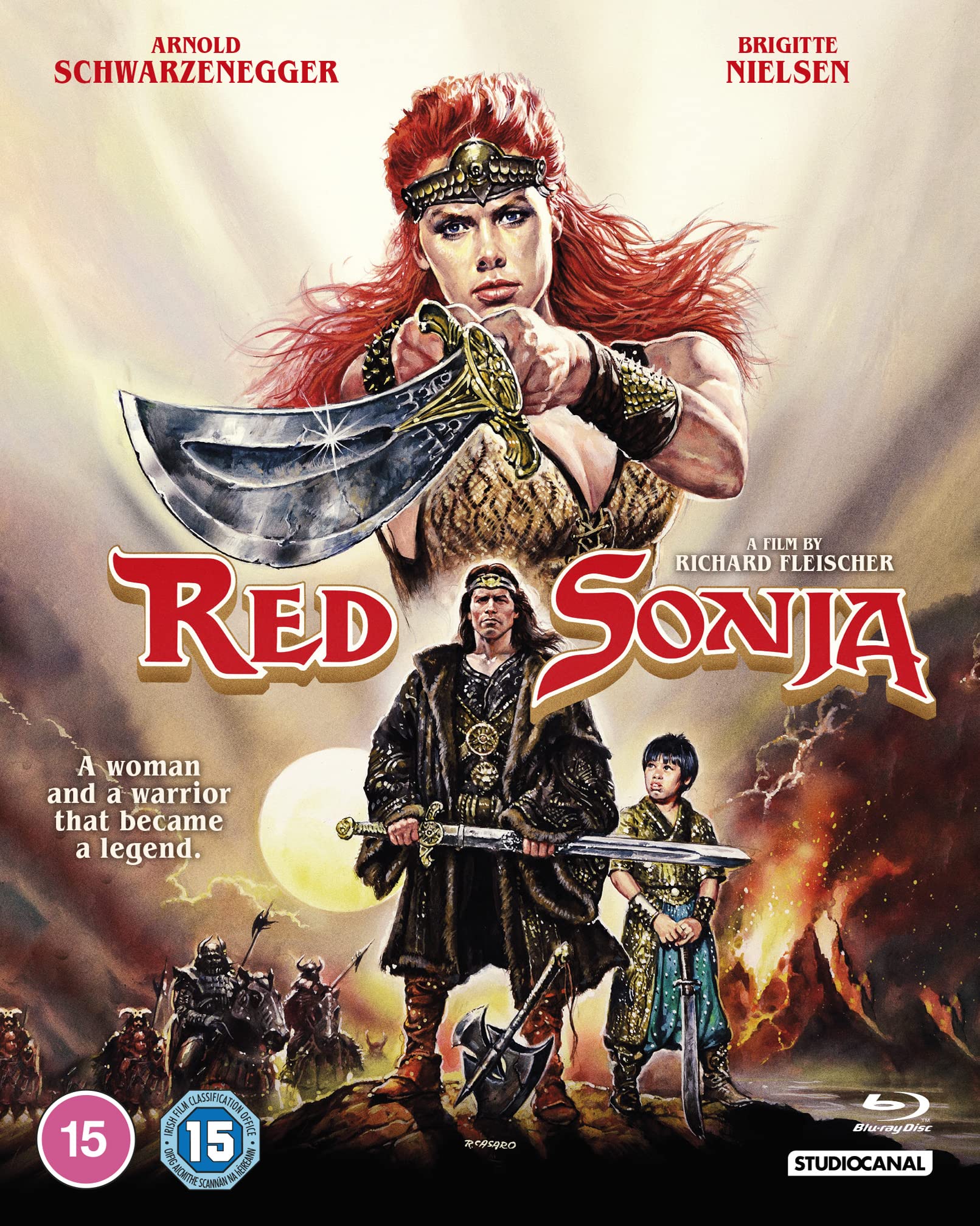 Red Sonja Blu-ray Movie | Fantasy Action Adventure Film | Perfect for Movie Nights & Collector's Editions