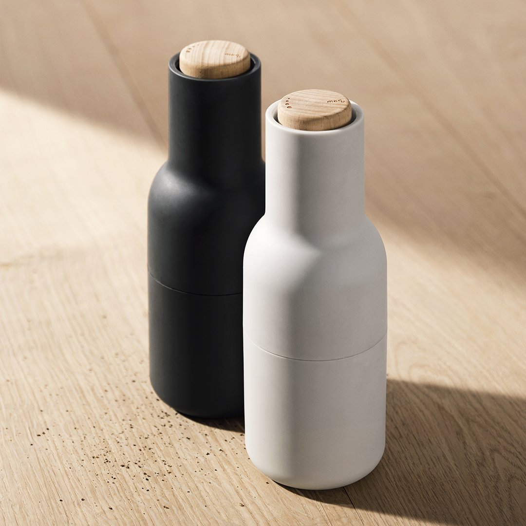 Premium Glass Bottle Grinder (2-Pack) - Spice & Herb Grinder for Kitchen, Travel, and Outdoor Cooking - Perfect for Salt, Pepper, and Seasonings