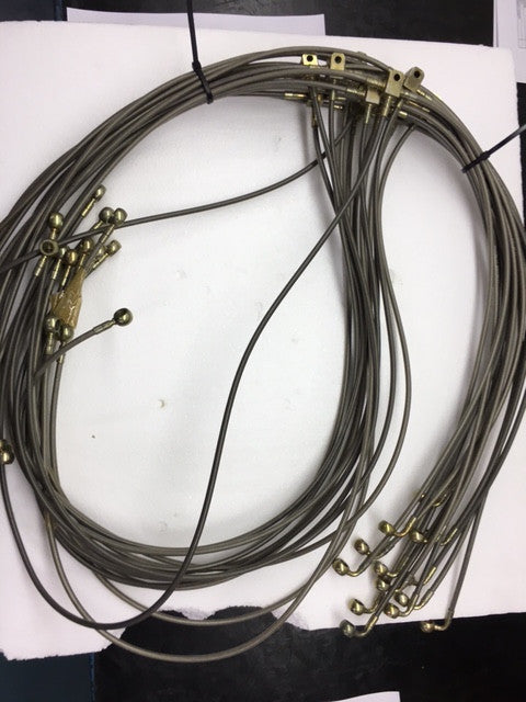 High-Performance Front Brake Line System (KF Hand Brake System) - Durable Motorcycle Braking Kit for Harley, Honda, Yamaha - Perfect for Street Bikes & Off-Road Adventures