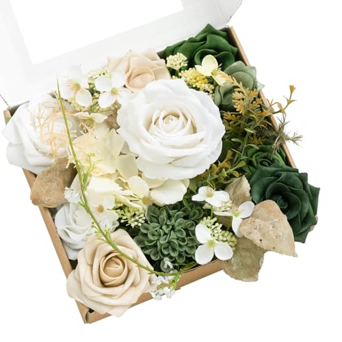 Grn-emerald & Tawny Beige