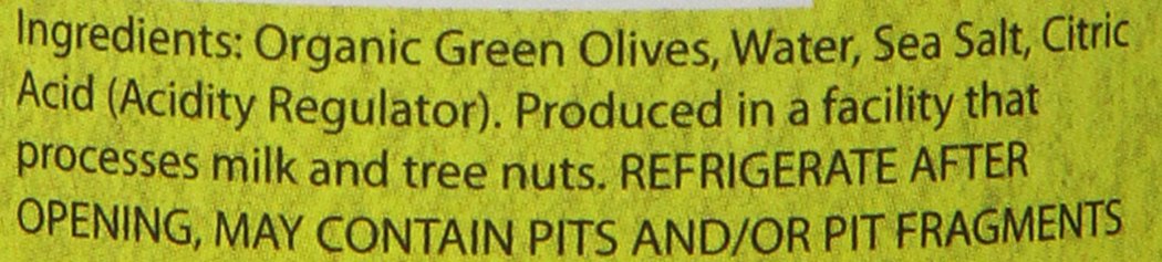 Divina Organic Pitted Green Olives - 5.3 oz Jar | Premium Mediterranean Snack for Salads, Charcuterie Boards & Healthy Recipes