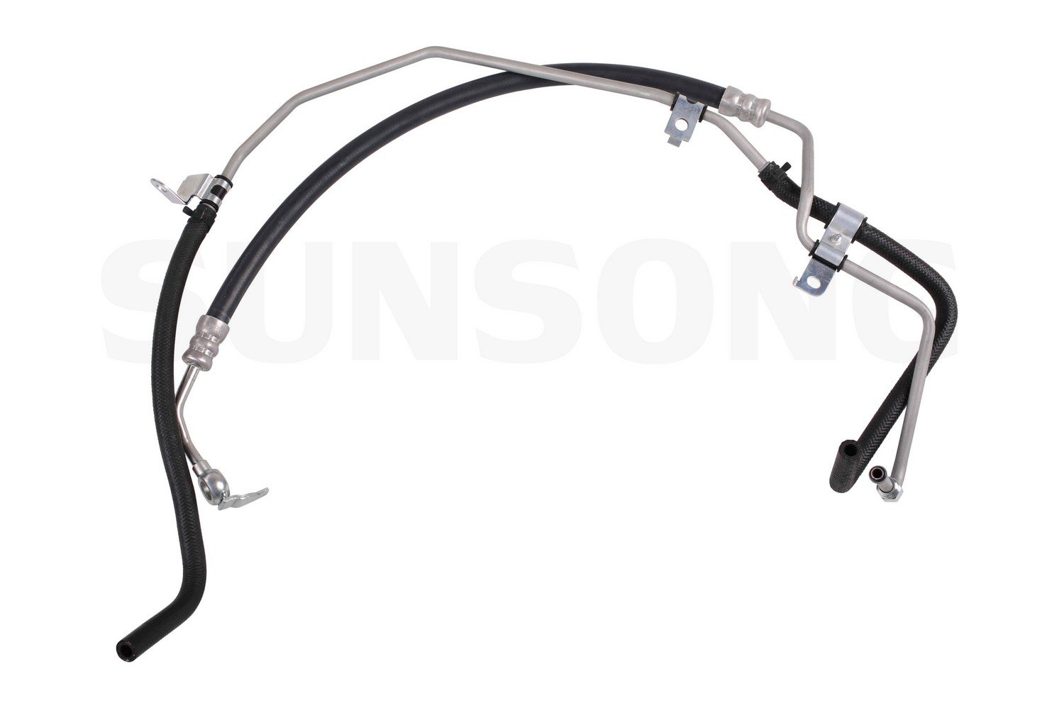 Sunsong 3401238 Power Steering Hose Assembly - High-Performance Replacement for Smooth Steering | Ideal for Trucks, SUVs, and Off-Road Vehicles