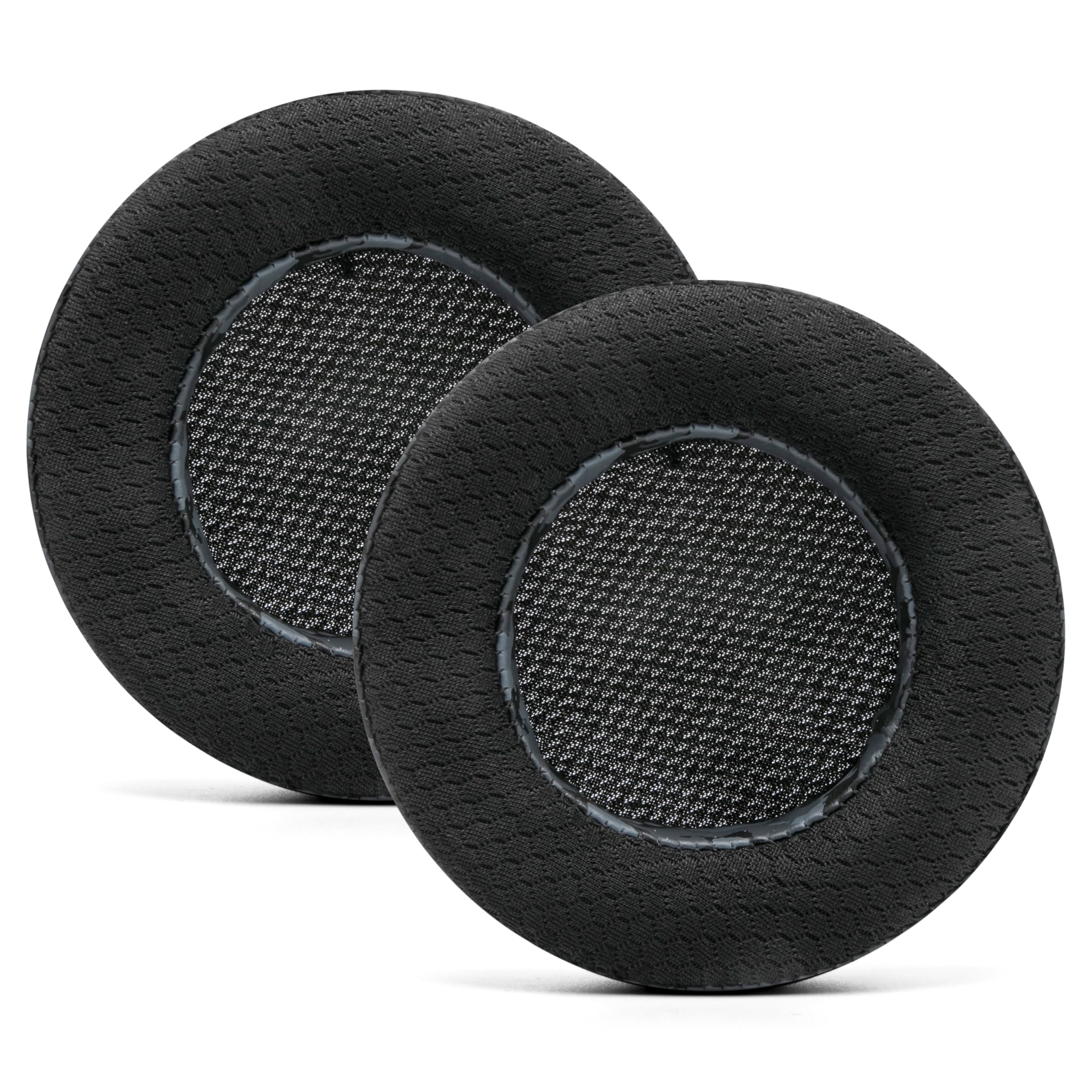Wicked Cushions WC Freeze Virtuoso Cooling Gel Earpads for Corsair Virtuoso Gaming Headset - Hybrid Fabric, Enhanced Durability, Noise Isolation, Black Camo Design | Perfect for Long Gaming Sessions & Hot Climates