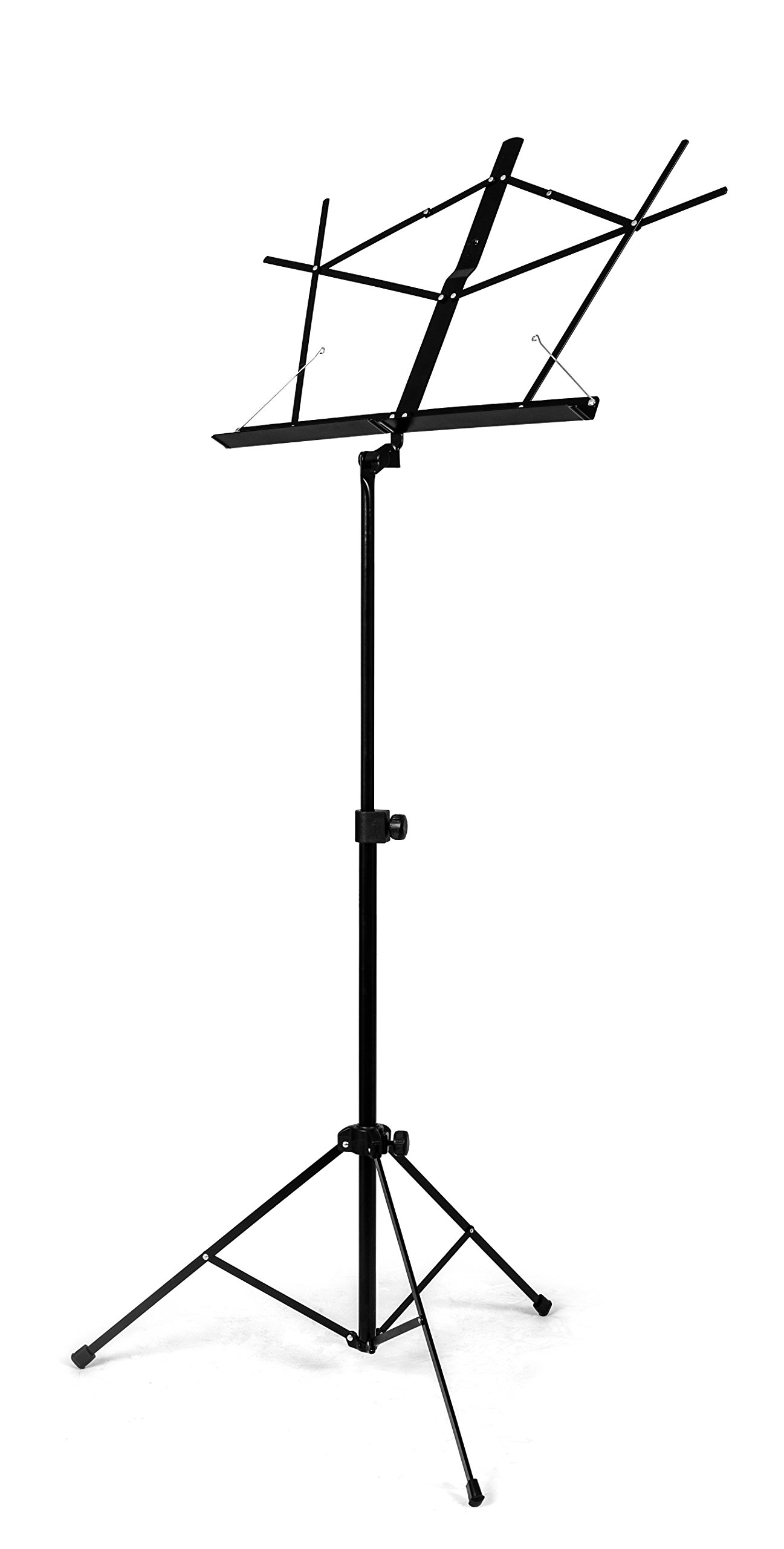 Nomad Lightweight Portable Music Stand with Adjustable EZ Angle Desk & Carrying Bag (NBS-1107) - Perfect for Musicians, Students & Performers On-The-Go