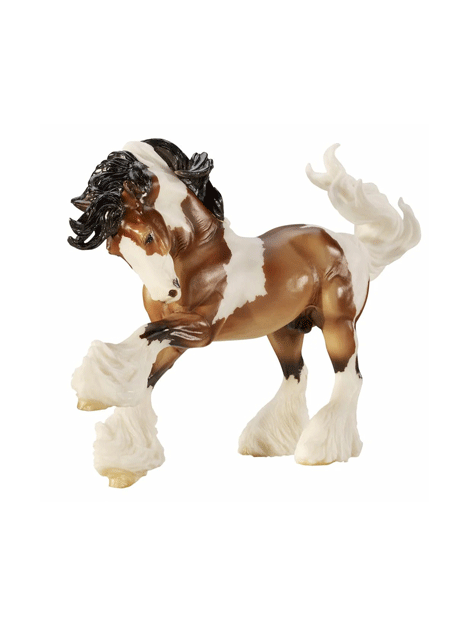 Authentic Gypsy Vanner Traditional Breyer Horse Model - Collector's Edition for Home Decor, Gift Giving & Equestrian Enthusiasts