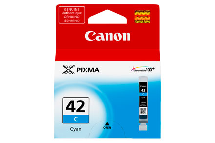 Canon CLI 42 Professional Ink Cartridge - Cyan (PGI-2500 Series) | High-Quality Replacement for Canon Printers | Perfect for Home Office, Photo Printing & Business Documents