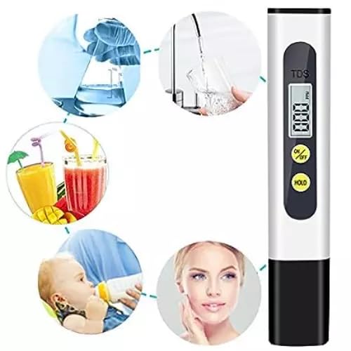 SP Electron Digital TDS Meter - Water Quality Tester for Drinking Water, Aquariums & Hydroponics | Total Dissolved Solids Measurement | Home, Lab & Pool Testing