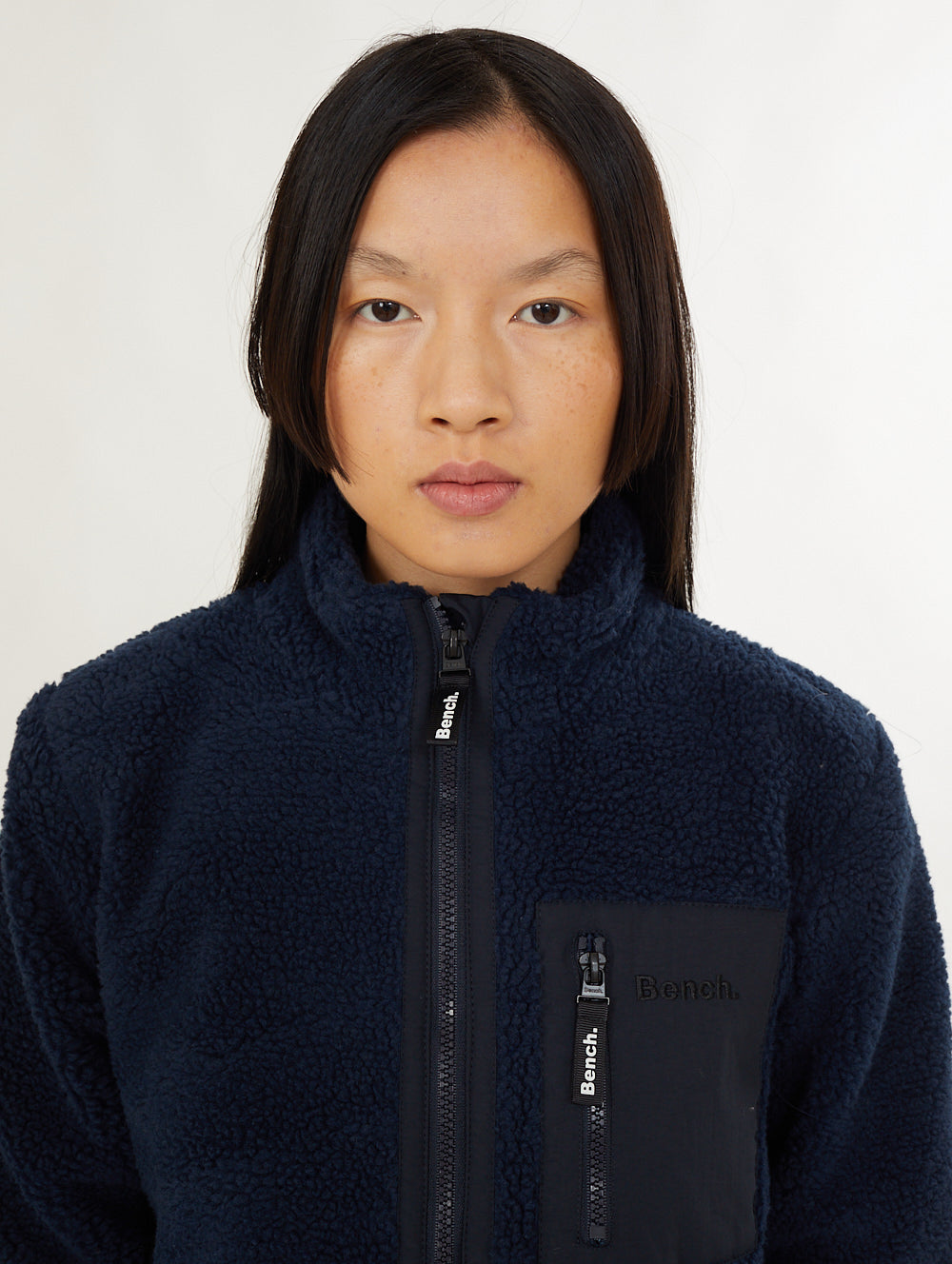Briella Women's Fleece Funnel Neck Pullover Sweatshirt - Soft Winter Warm Casual Long Sleeve Top for Outdoor Activities & Lounge Wear
