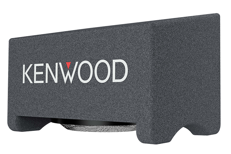 Kenwood P W3041S 12-Inch Preloaded Subwoofer Enclosure - Powerful Bass for Car Audio & Home Theater Systems | Perfect for Music Lovers & Audiophiles