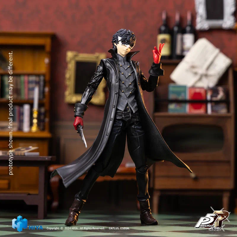 Pre-Order Hiya Toys 15cm 1/12 Scale 6-Inch Joker Action Figure - Persona 5 Collectible Model for Display & Gaming Scenes