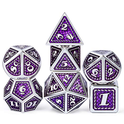Purple With Silver Edge