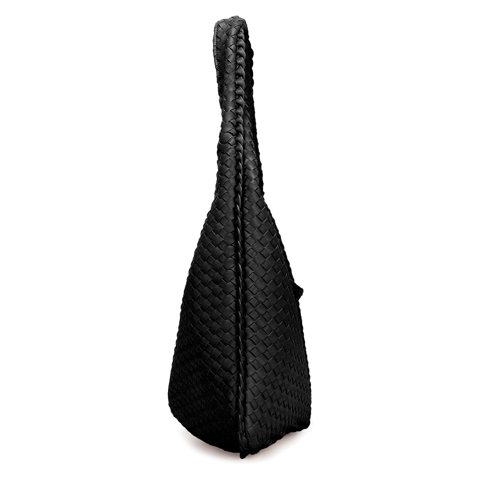 LA TERRE Woven Tote Bag for Women - Large Boho Hobo Handbag with Top Handle & Shoulder Strap - Perfect for Beach, Shopping & Travel Accessories