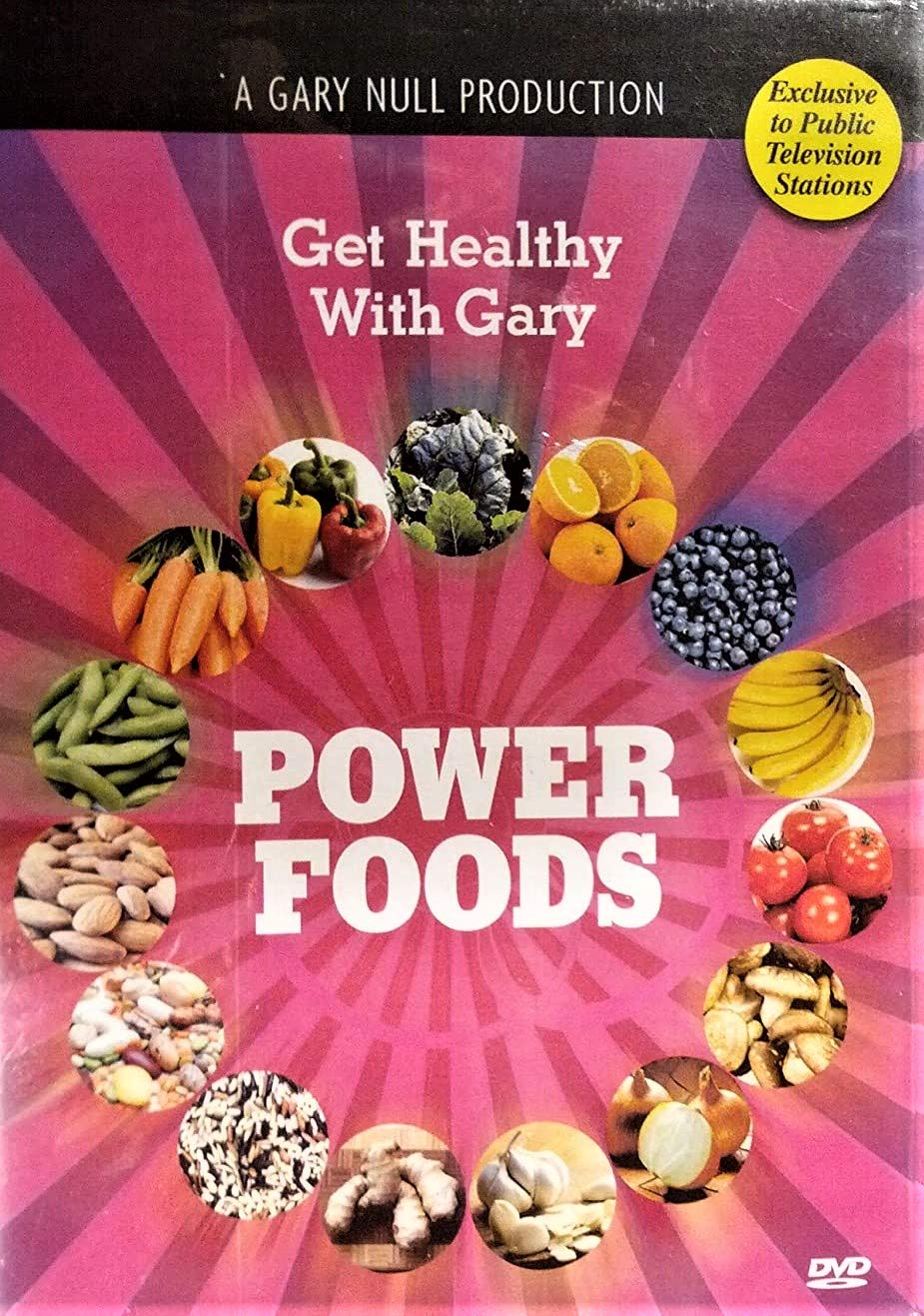 Power Foods by Gary Null - Organic Superfoods for Energy & Wellness | Boost Immunity, Detox & Vitality | Perfect for Smoothies, Juices & Healthy Recipes