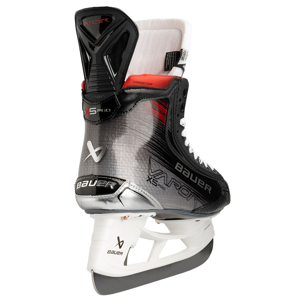 Bauer Vapor X5 Pro Senior Ice Hockey Skates - High Performance Men's Hockey Skates for Competitive Play & Training - Perfect for Ice Rink Games, Practice Sessions & Hockey Tournaments