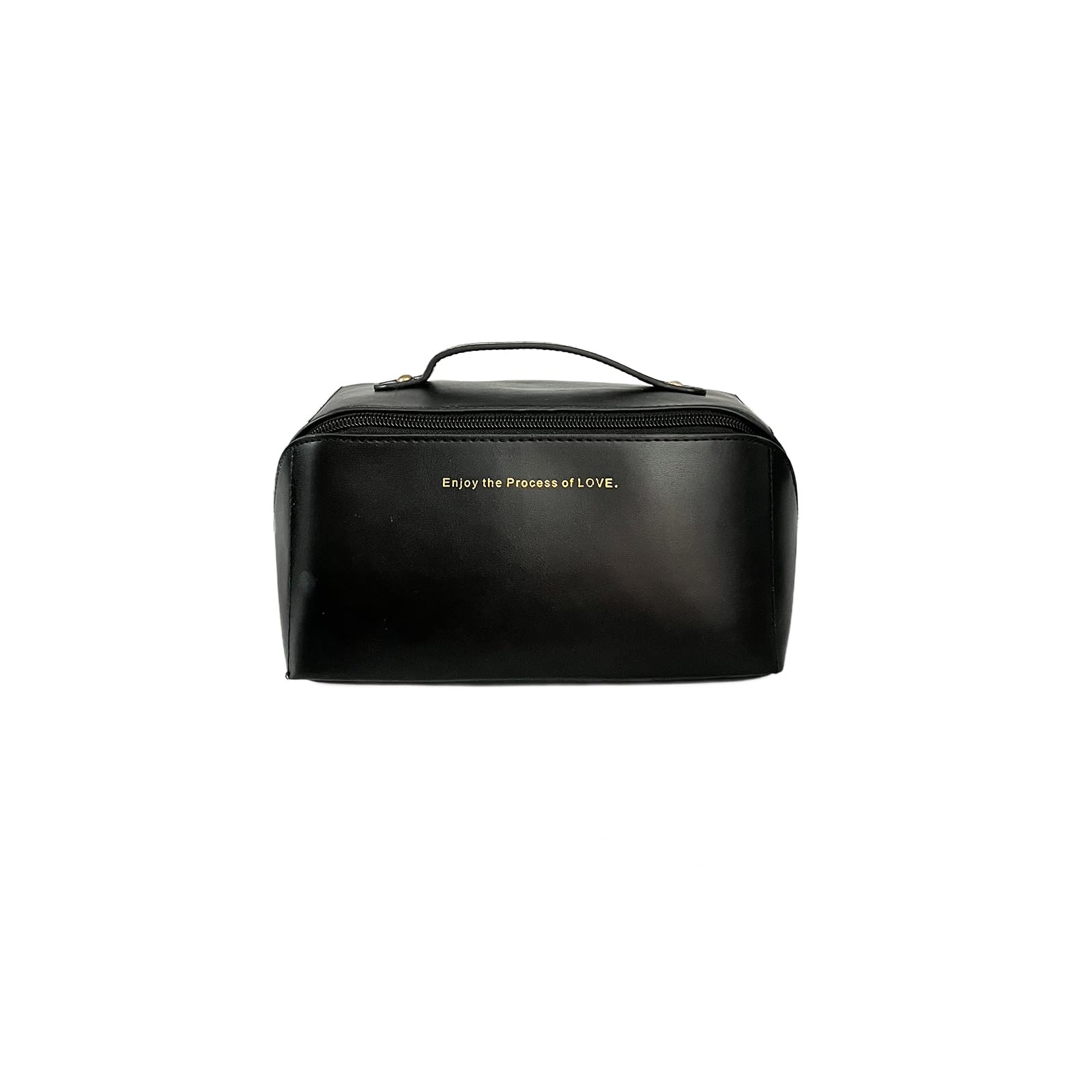 Waterproof Travel Makeup Bag for Women - Large PU Cosmetic Organizer for Travel & Daily Use