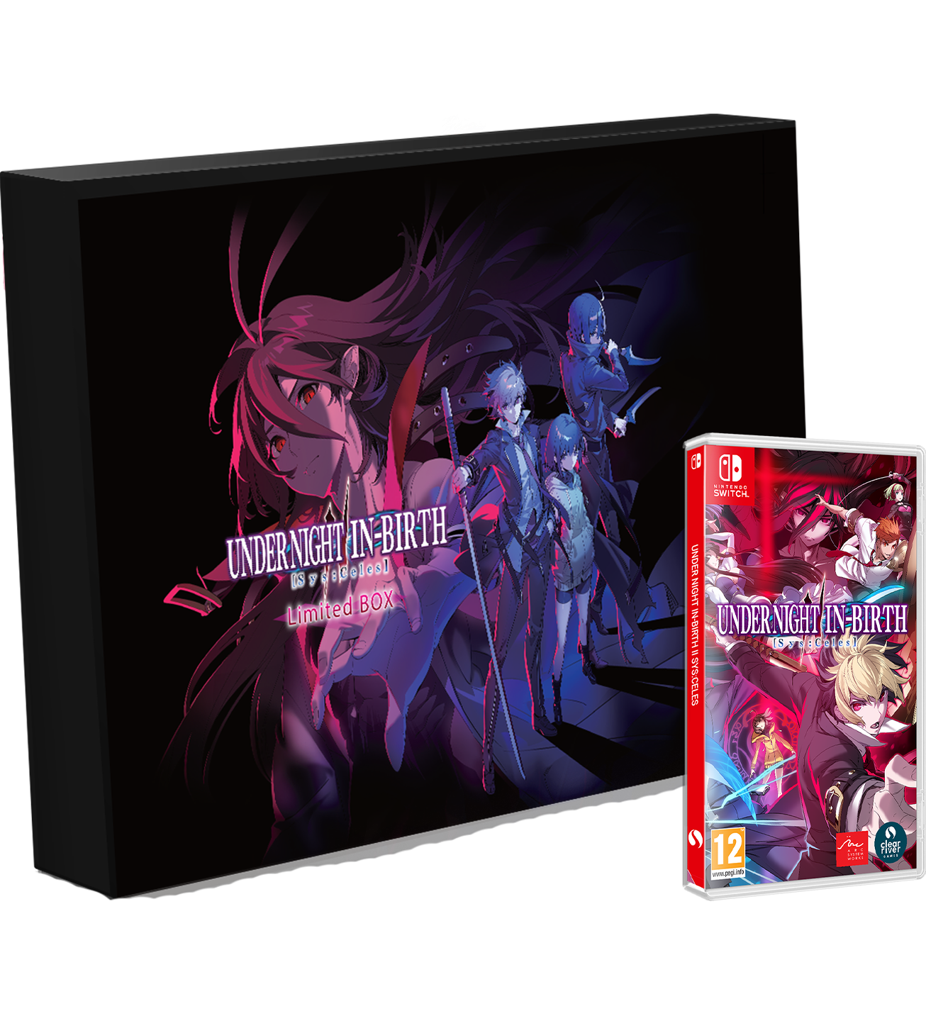 UNDERNIGHT IN-BIRTH II [Sys:Celes] Limited Edition - Nintendo Switch Game | Fighting Game for Anime Fans & Competitive Players | Perfect for Tournaments & Casual Play