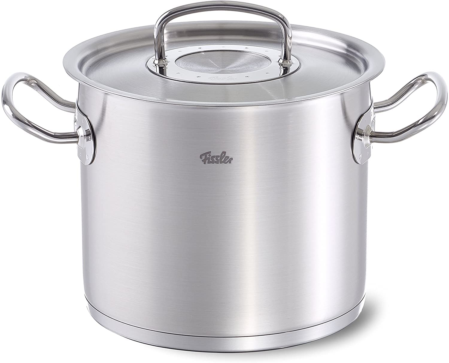 Fissler Original-Profi Collection 2019 14.8 Quart Stainless Steel High Stock Pot - Premium Cookware for Soups, Stews & Large Family Meals