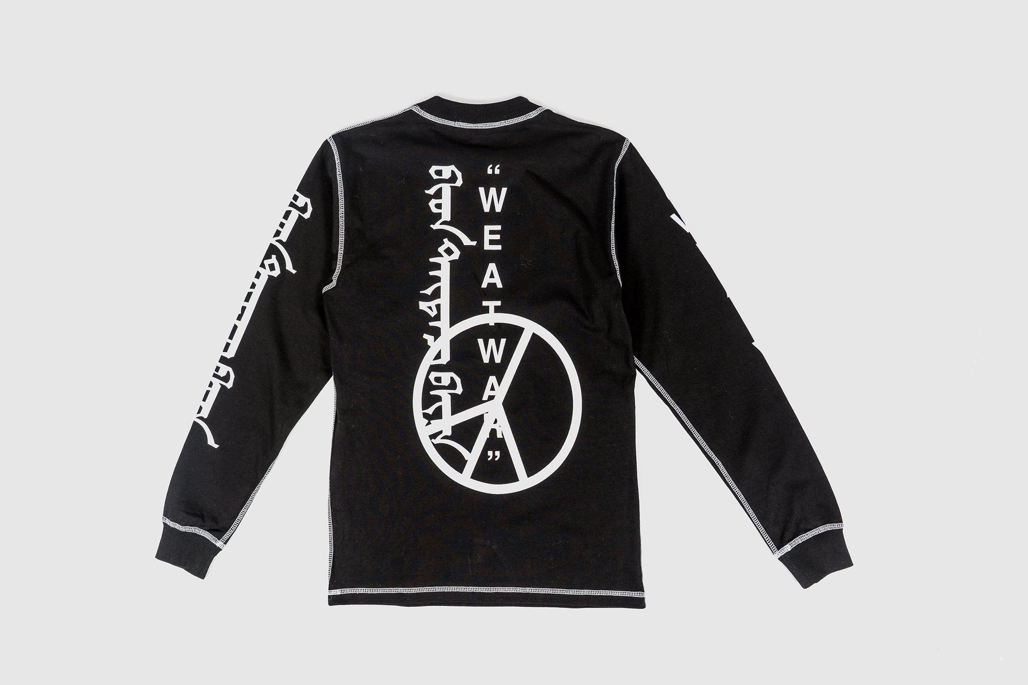 UNITED STANDARD X VIRGIL ABLOH War Long Sleeve T-Shirt - Men's Streetwear Fashion Tee for Casual Wear & Urban Outfits